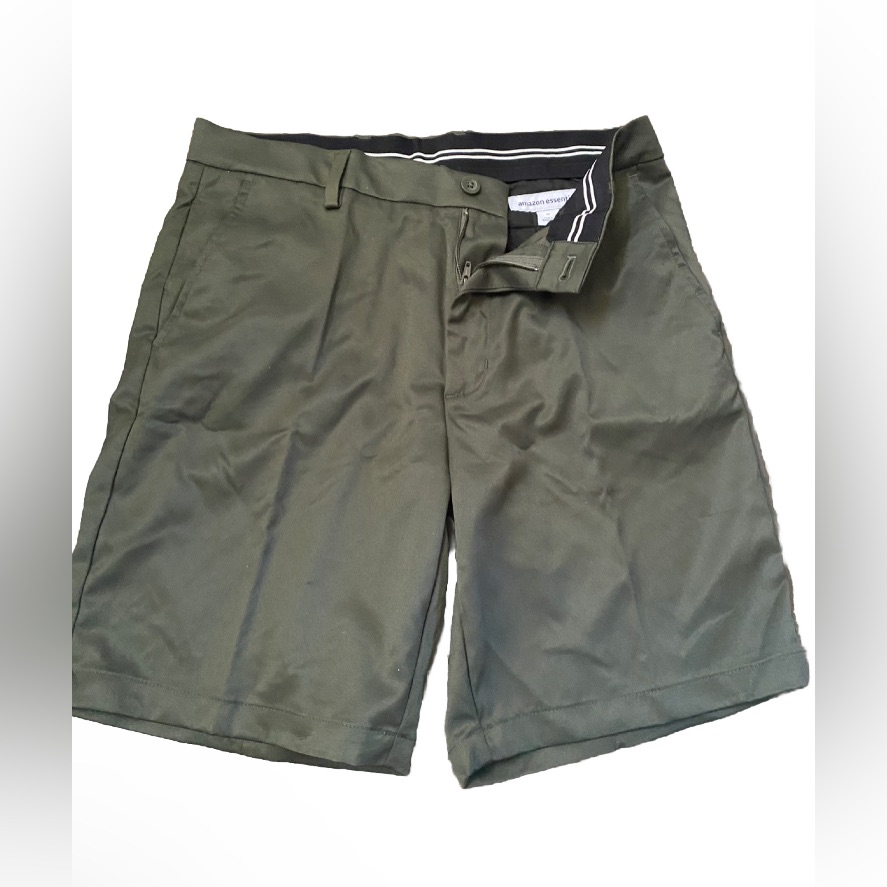 Mens Green Shorts Size 29 Amazon Essentials